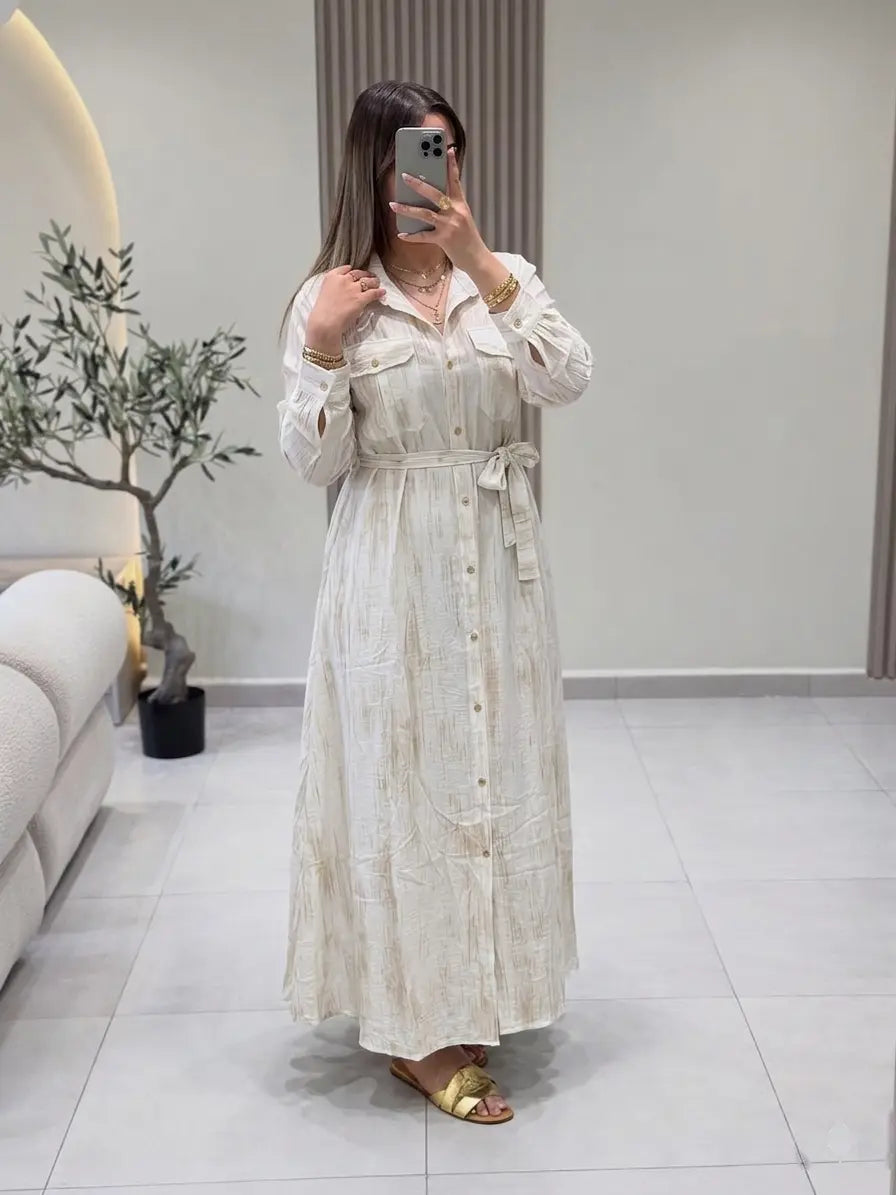 فستان روزا (Robe Rosa) – الأناقة الصيفية الناعمة