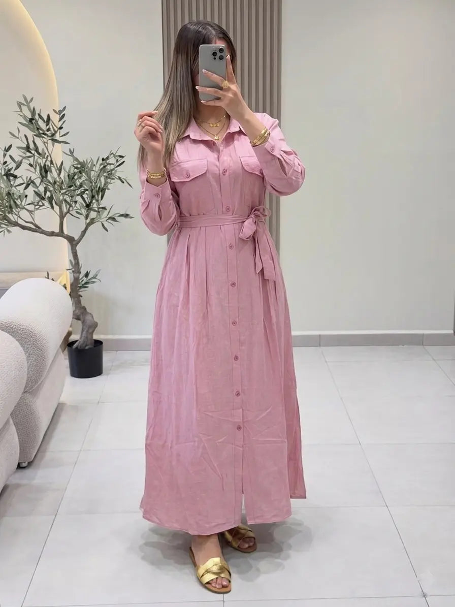 فستان روزا (Robe Rosa) – الأناقة الصيفية الناعمة